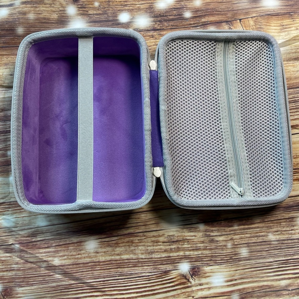 Aenllosi Hard Carrying Case Purple Protective Travel Storage Bagโ Organizer EVA